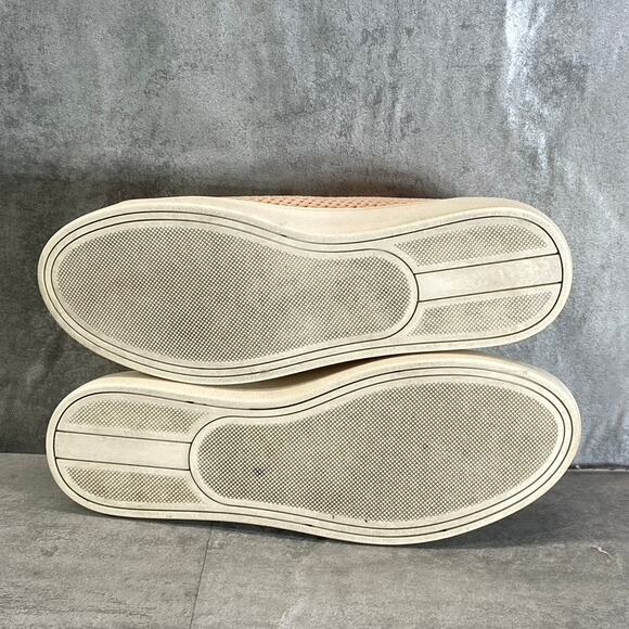 CHARTER CLUB Women's Pink Fabric Linniee Lace-Up Round-Toe Sneakers SZ 7.5 - Picture 7 of 8